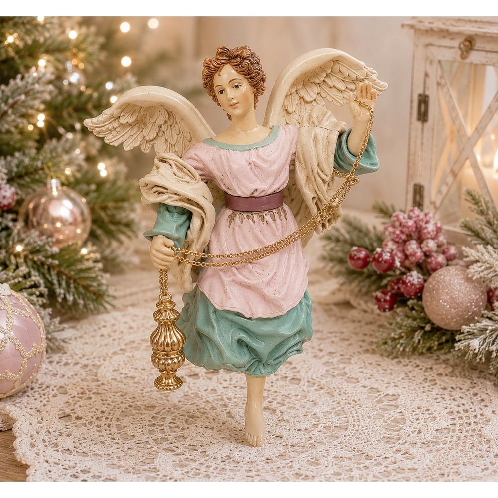 Enesco Christmas Angel Ornament 1986 Limited Edition Vintage Holiday Decor